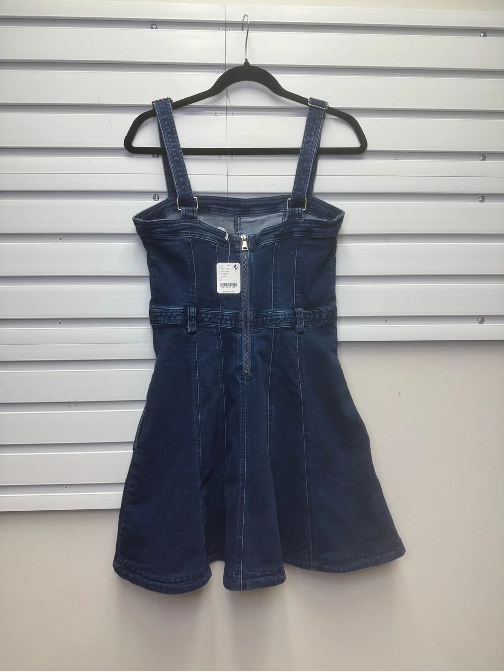 Free People NWT Margot Denim Mini Dress